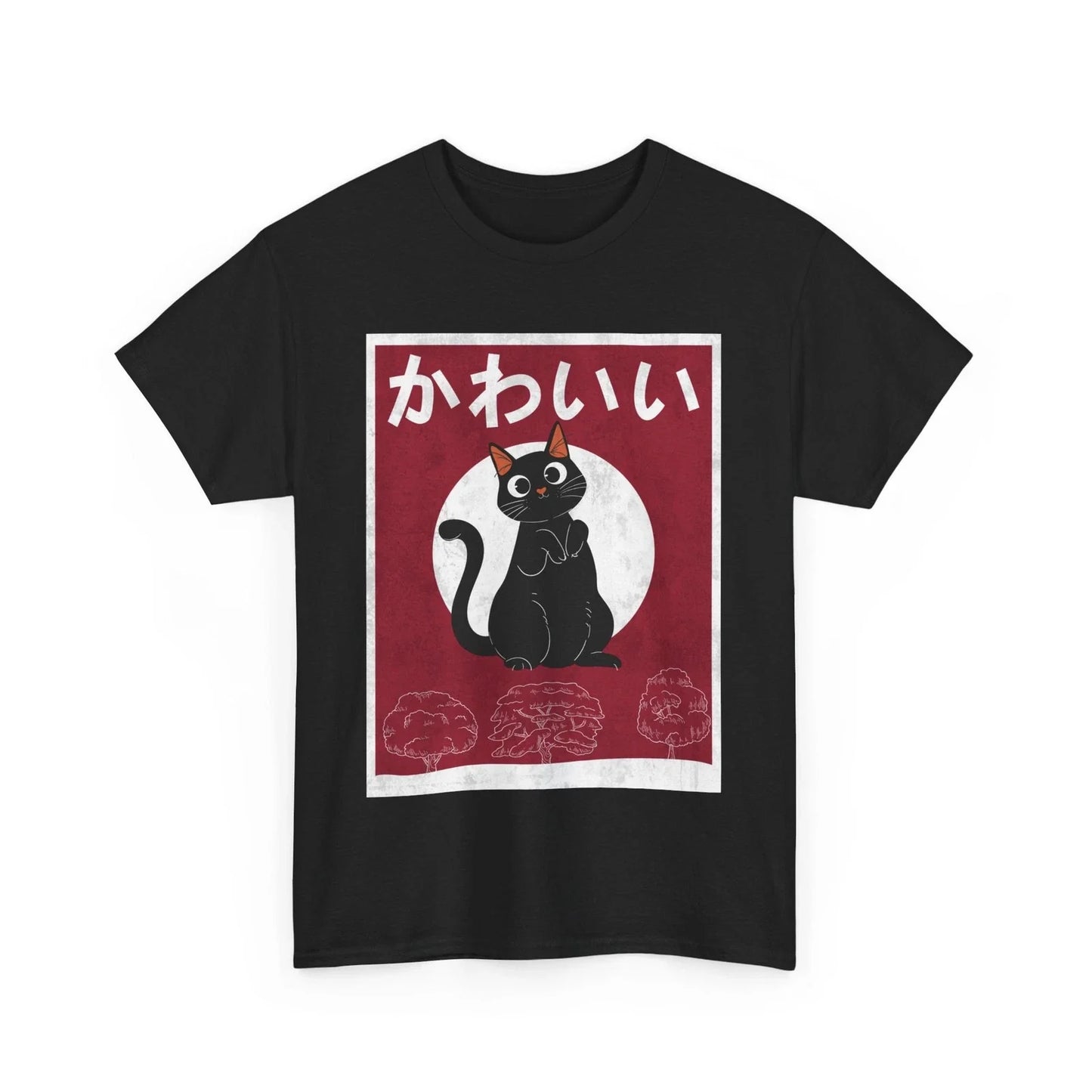 Japanese Art Cat Shirt, Japanese Culture Lovers Anime Cat Women Men Shirt Unisex T-shirt, Sweatshirt, Hoodie, Long Sleeve Tee - T-Shirt, Sweatshirt, Hoodie