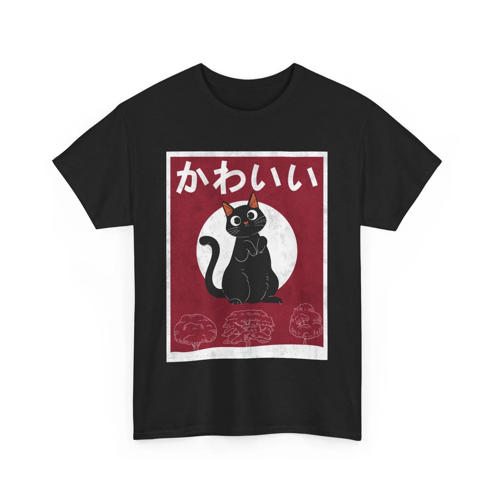 Japanese Art Cat Shirt, Japanese Culture Lovers Anime Cat Women Men Shirt Unisex T-shirt, Sweatshirt, Hoodie, Long Sleeve Tee - T-Shirt, Sweatshirt, Hoodie