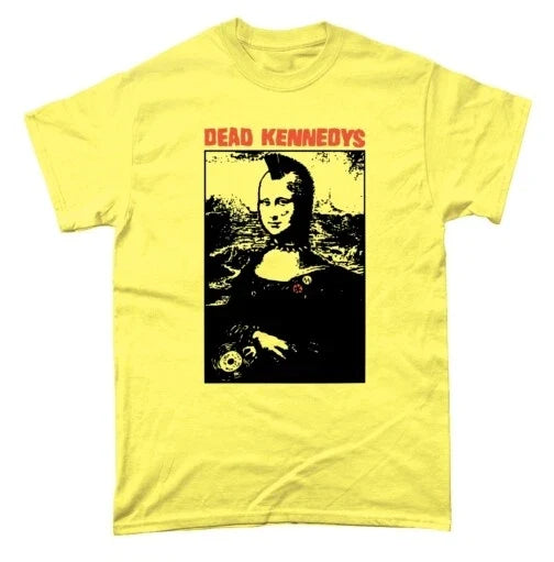 Dead Kennedys T Shirt Mona Lisa Painting Punk Rock Music Hardcore da Vinci 1069 Unisex T-shirt, Sweatshirt, Hoodie, Long Sleeve Tee - T-Shirt, Sweatshirt, Hoodie