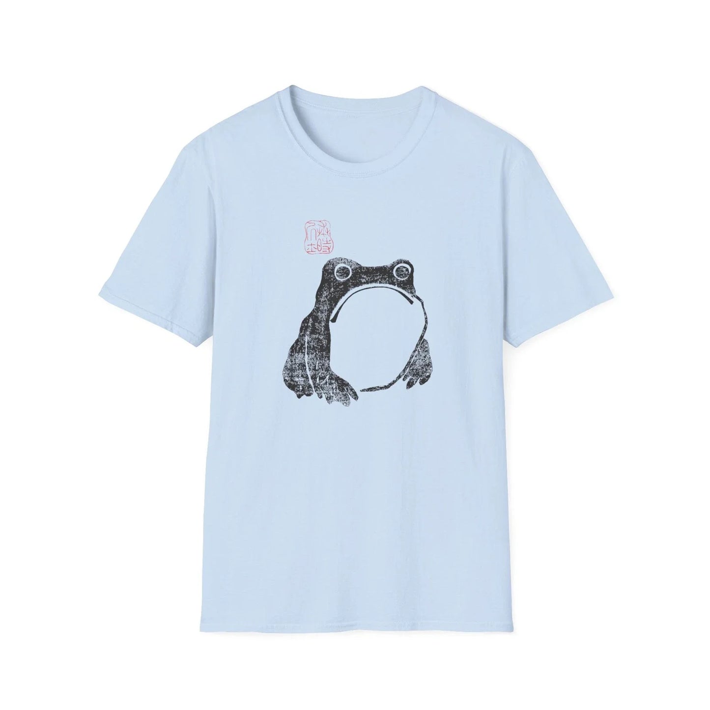 1814 woodblock frog by matsumoto hoji reproduction tshirt Unisex T-shirt, Sweatshirt, Hoodie, Long Sleeve Tee - T-Shirt, Sweatshirt, Hoodie