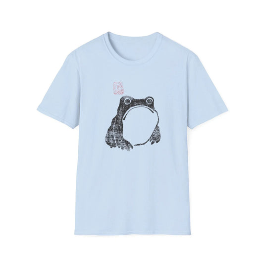 1814 woodblock frog by matsumoto hoji reproduction tshirt Unisex T-shirt, Sweatshirt, Hoodie, Long Sleeve Tee - T-Shirt, Sweatshirt, Hoodie