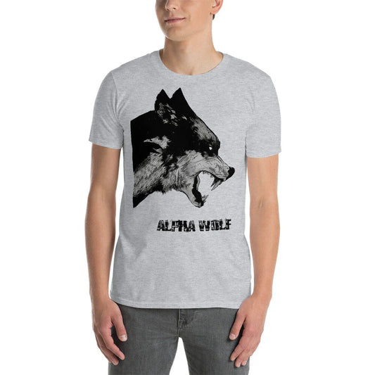 Alpha Wolf Wolves Motivational Short-Sleeve Unisex T-Shirt Unisex T-shirt, Sweatshirt, Hoodie, Long Sleeve Tee - T-Shirt, Sweatshirt, Hoodie