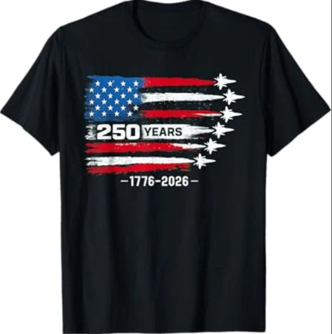 250 Anniversary USA 250th American 250 Years 4th July 2026 T-Shirt Unisex T-shirt, Sweatshirt, Hoodie, Long Sleeve Tee - T-Shirt, Sweatshirt, Hoodie