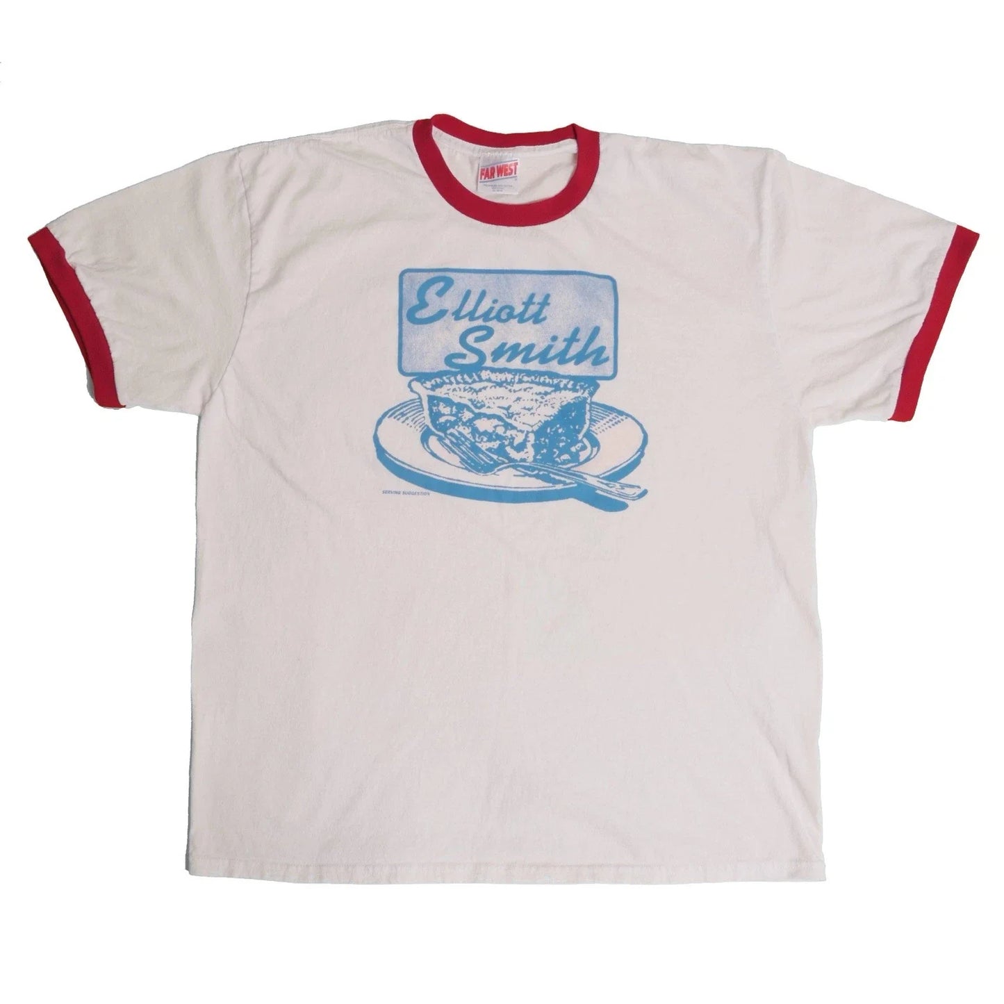 Elliott Smith Pie XO Ringer Tee Indie Folk Sub Pop Emo Rock Either Or Shirt XL Unisex T-shirt, Sweatshirt, Hoodie, Long Sleeve Tee - T-Shirt, Sweatshirt, Hoodie