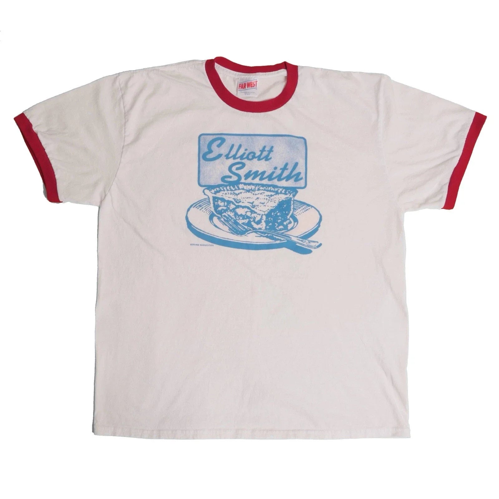 Elliott Smith Pie XO Ringer Tee Indie Folk Sub Pop Emo Rock Either Or Shirt XL Unisex T-shirt, Sweatshirt, Hoodie, Long Sleeve Tee - T-Shirt, Sweatshirt, Hoodie