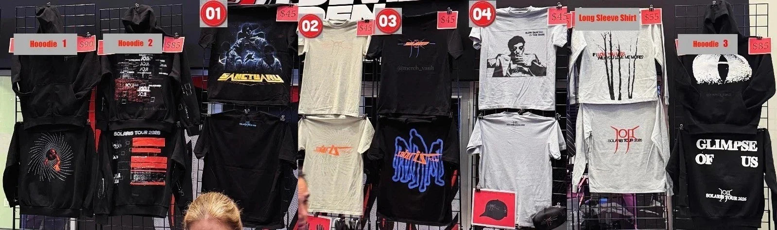 Joji Solaris Tour 2026 Merch T-Shirt Or Hoodie Reprint Gif Unisex T-shirt, Sweatshirt, Hoodie, Long Sleeve Tee - T-Shirt, Sweatshirt, Hoodie