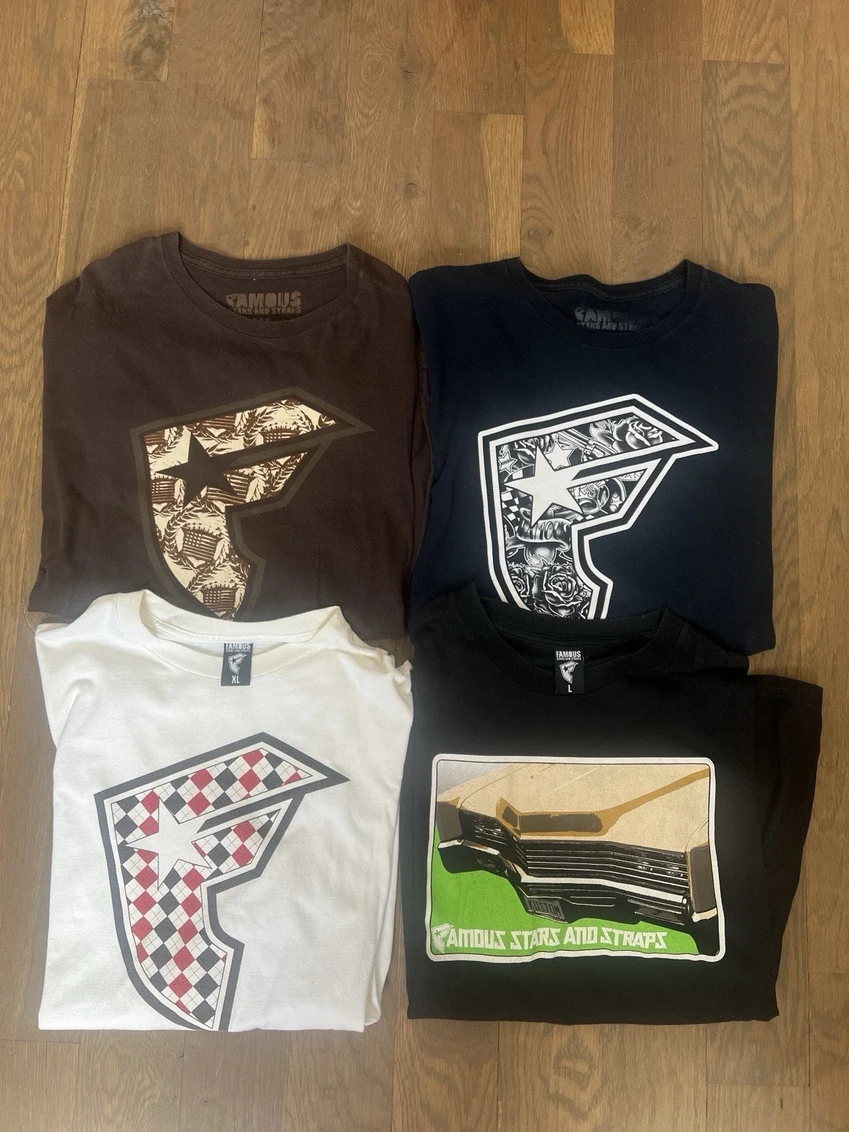 Y2K FAMOUS T SHIRT BUNDLE 3 SIZE XL 1 L Unisex T-shirt, Sweatshirt, Hoodie, Long Sleeve Tee - T-Shirt, Sweatshirt, Hoodie