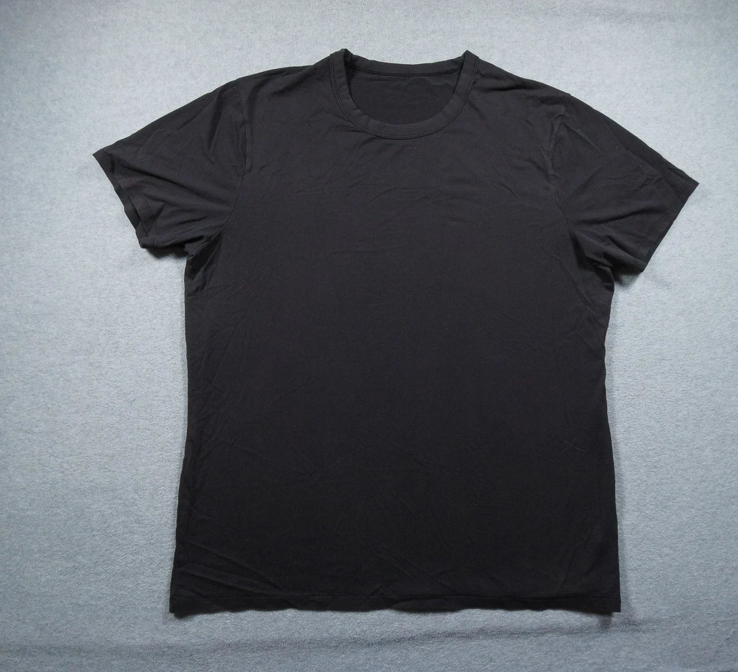 Lululemon Shirt Mens XLarge Black Short Sleeve Crewneck Casual Minimalist Tee Unisex T-shirt, Sweatshirt, Hoodie, Long Sleeve Tee - T-Shirt, Sweatshirt, Hoodie