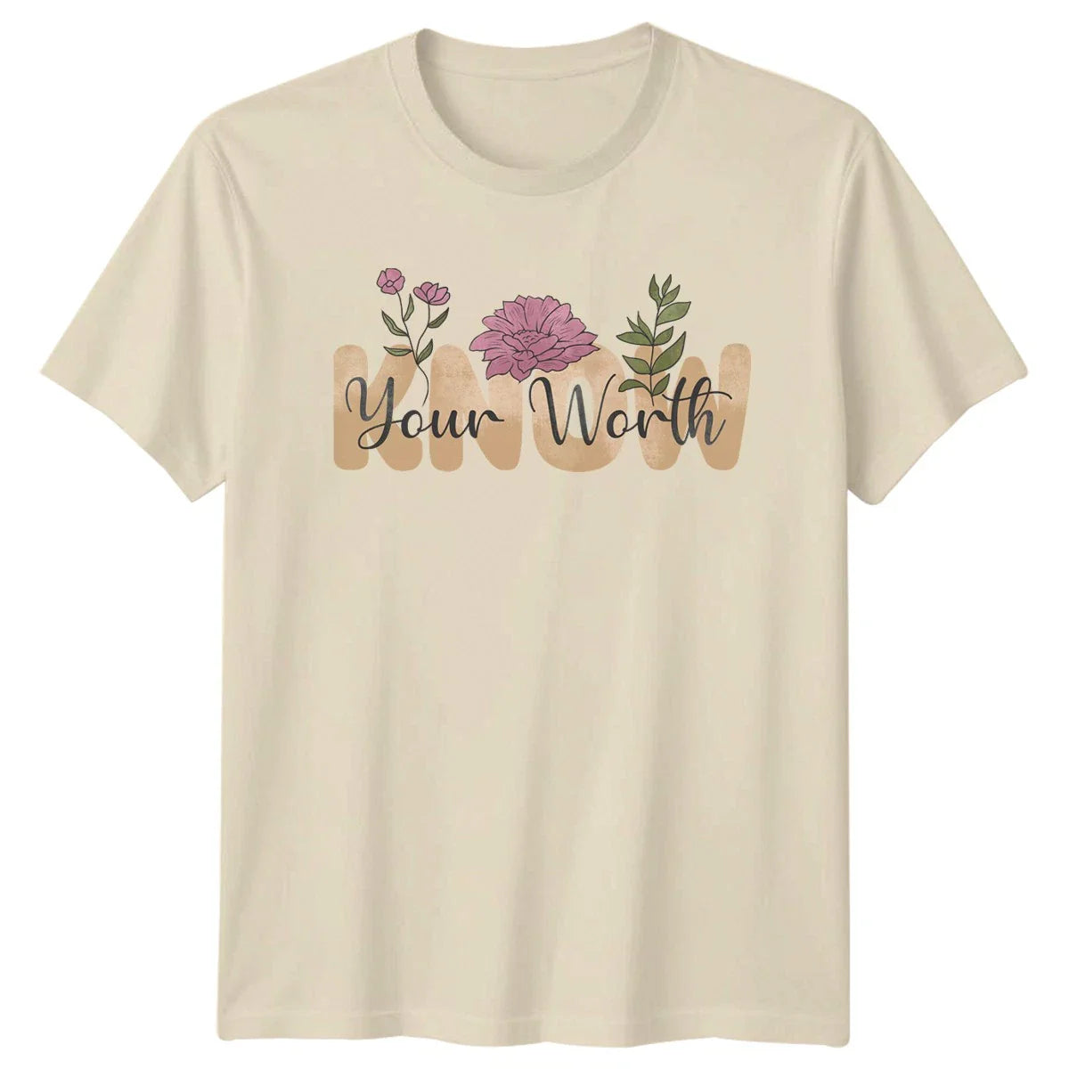Your Worth Womens T-Shirt Self Love Motivational Mothers Day Gift For Her Unisex T-shirt, Sweatshirt, Hoodie, Long Sleeve Tee - T-Shirt, Sweatshirt, Hoodie
