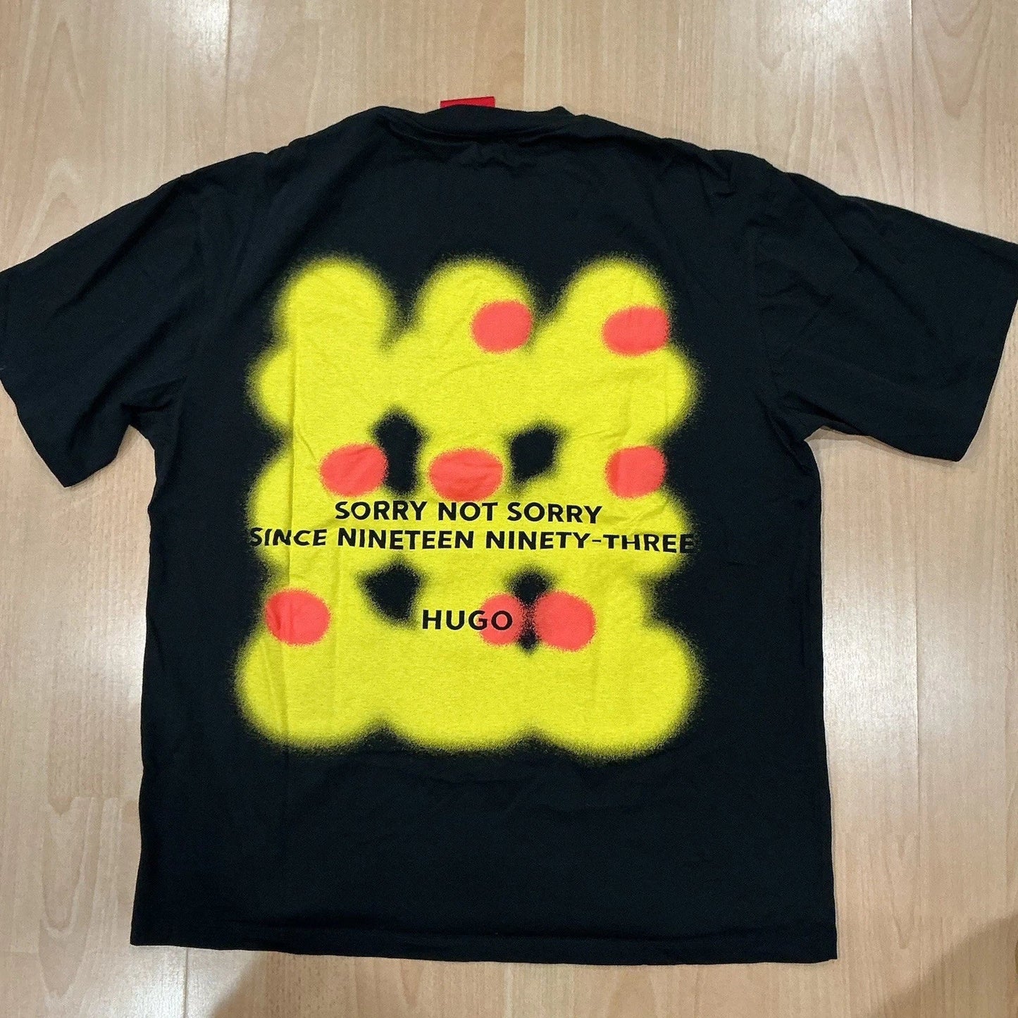 HUGO Cotton-Jersey T-Shirt with Graffiti-Inspired Duck Artwork Unisex T-shirt, Sweatshirt, Hoodie, Long Sleeve Tee - T-Shirt, Sweatshirt, Hoodie