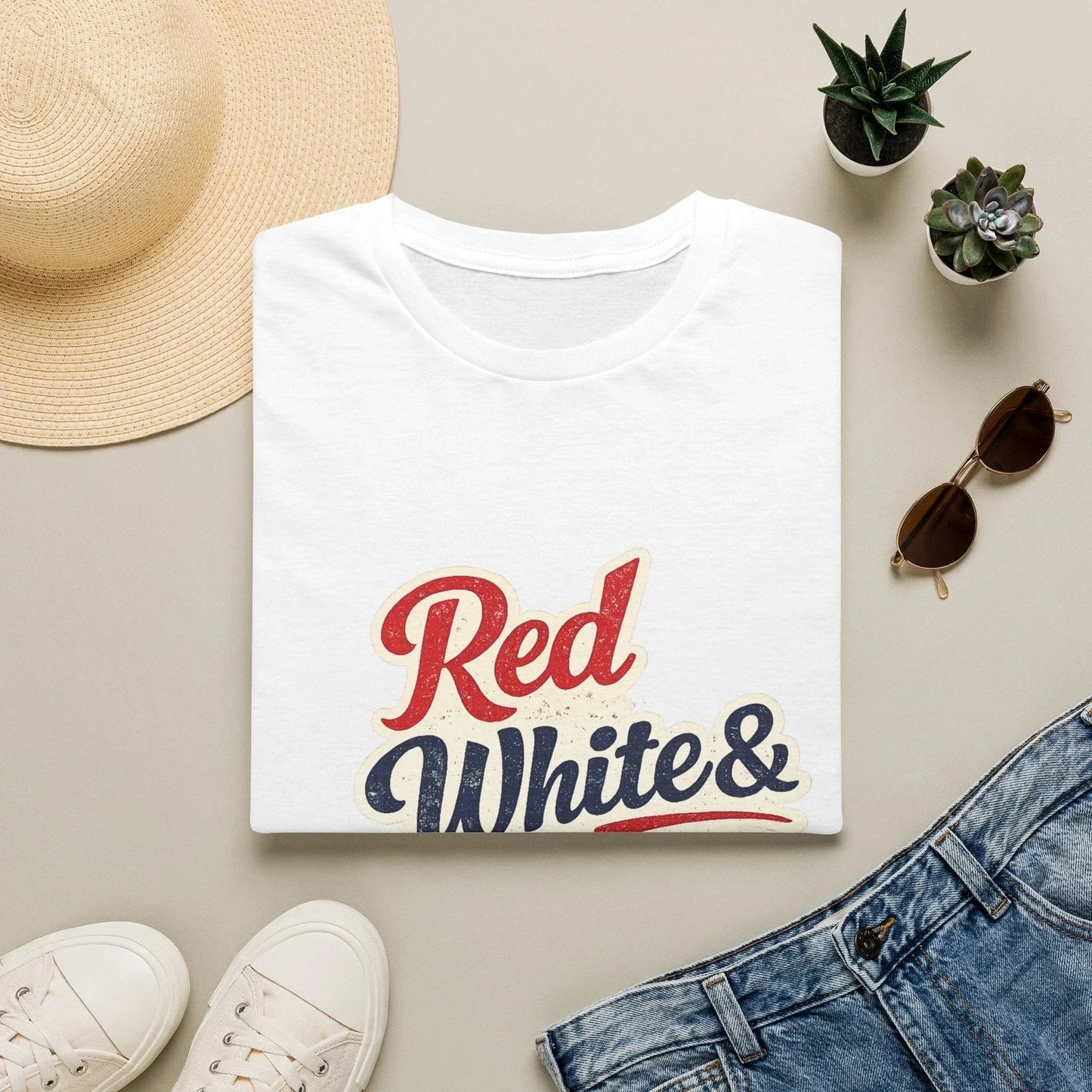 Red White & Brew Coffee Shirt Patriotic 4th of July USA Graphic Tee Unisex T-shirt, Sweatshirt, Hoodie, Long Sleeve Tee - T-Shirt, Sweatshirt, Hoodie