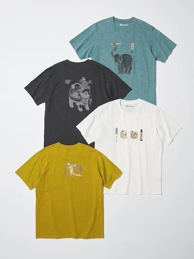 Uniqlo UT Ukiyo-e Animals Graphic T-Shirt Japanese Art Collection Japan New Unisex T-shirt, Sweatshirt, Hoodie, Long Sleeve Tee - T-Shirt, Sweatshirt, Hoodie