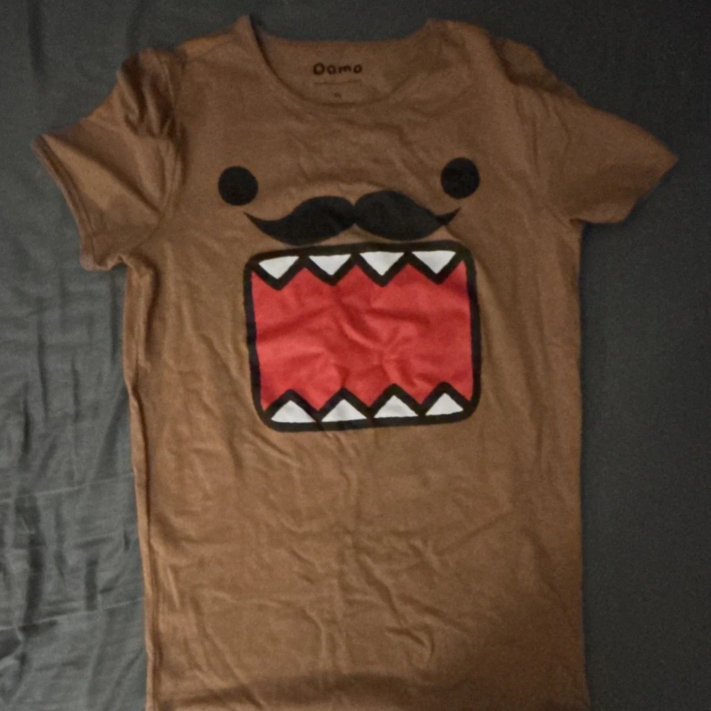 Domo Graphic Print Cartoon Character Womens XL Short Sleeve Cotton T-Shirt Unisex T-shirt, Sweatshirt, Hoodie, Long Sleeve Tee - T-Shirt, Sweatshirt, Hoodie