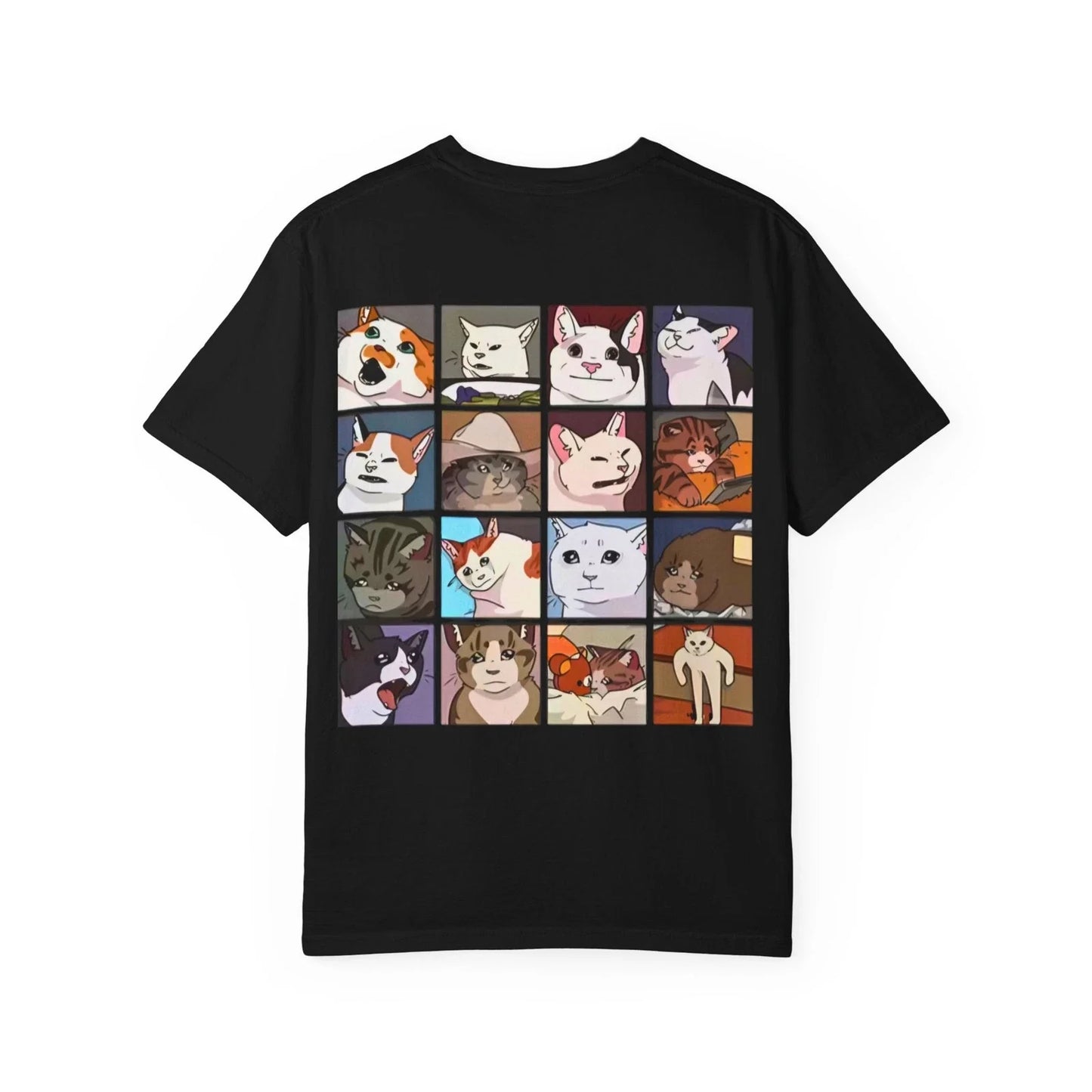 Cat Meme Unisex T-shirt, Funny Cat Shirt, Kitty Graphic Tee Unisex T-shirt, Sweatshirt, Hoodie, Long Sleeve Tee - T-Shirt, Sweatshirt, Hoodie