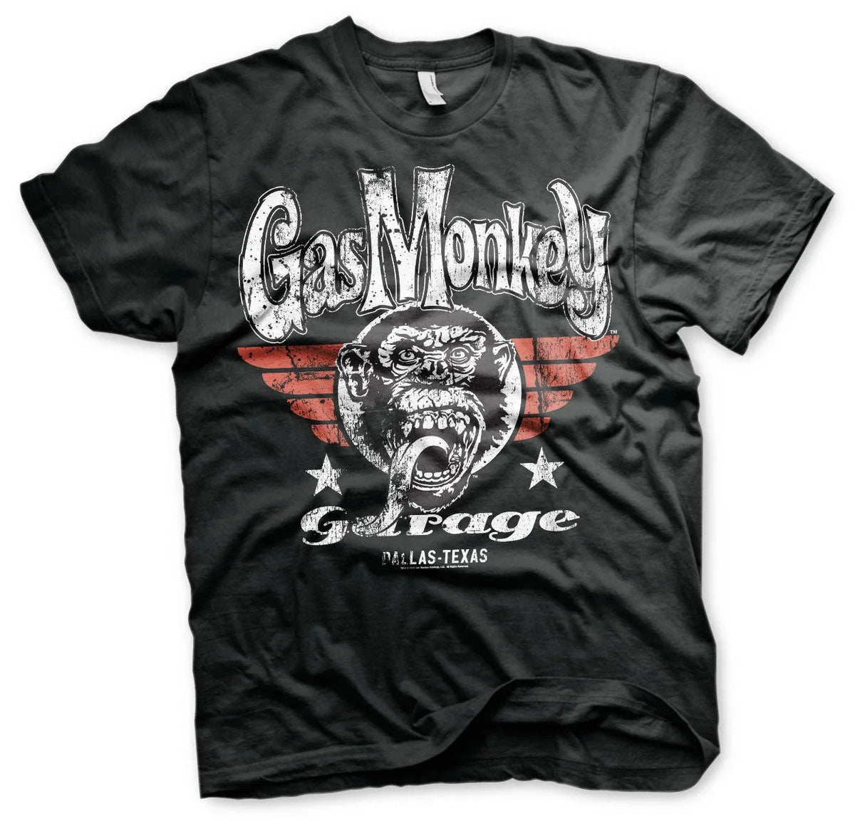 Gas Monkey Garage Flying High Affe Blood Sweat Beers - Adult & Kids T-Shirts, Sweatshirts & Hoodies apparel design preview 1