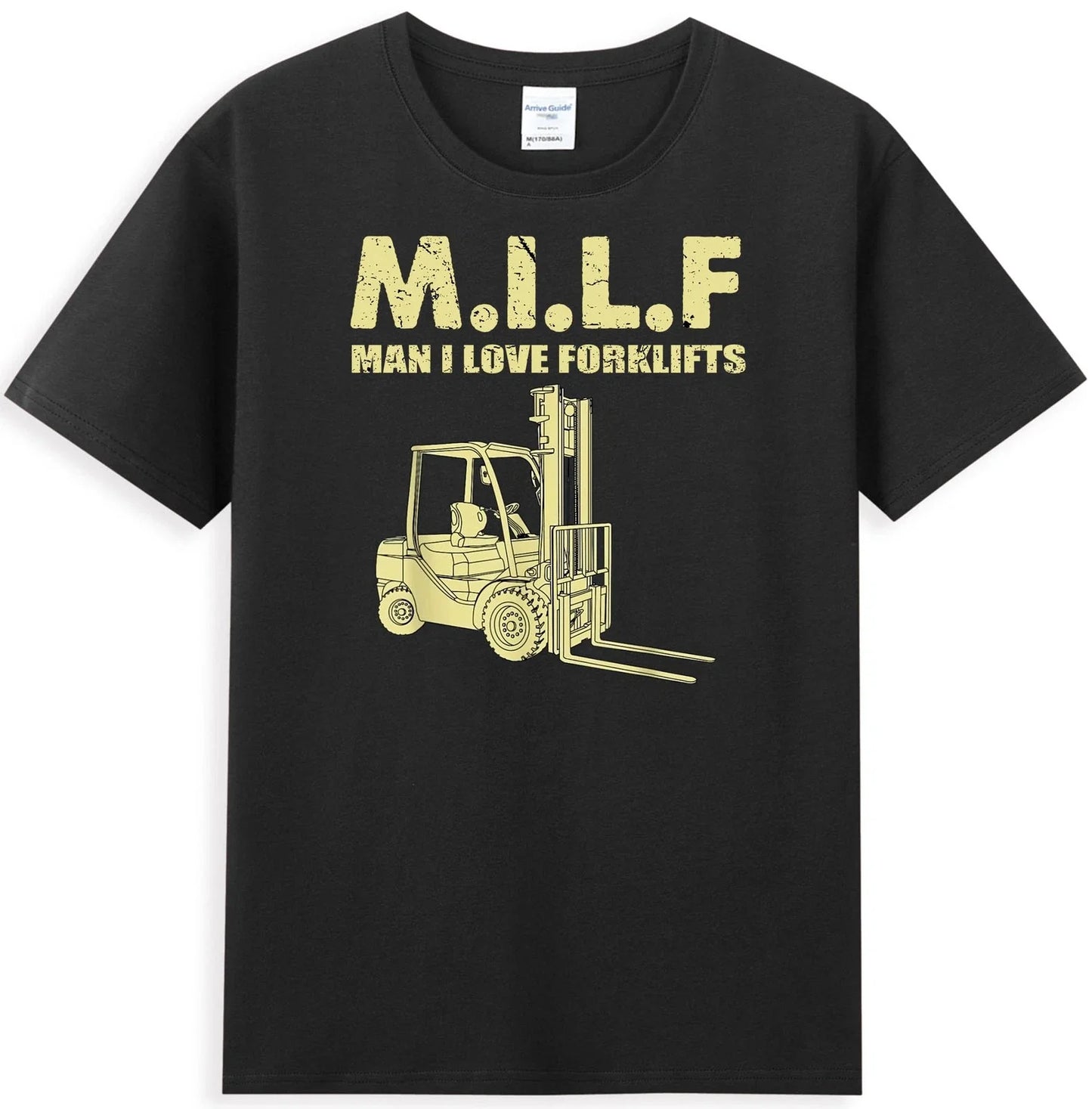 MILF Man I love Forklifts Funny Quote Men's T-Shirt Unisex T-shirt, Sweatshirt, Hoodie, Long Sleeve Tee - T-Shirt, Sweatshirt, Hoodie