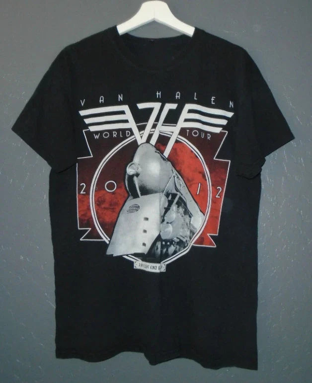 VAN HALEN Concert T-Shirt VTG 2012 A Different Kind of Truth Band Tour Tee Unisex T-shirt, Sweatshirt, Hoodie, Long Sleeve Tee - T-Shirt, Sweatshirt, Hoodie
