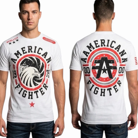 AMERICAN FIGHTER Vintage White BRADLEY Athletic Graphic T-shirt NWT Unisex T-shirt, Sweatshirt, Hoodie, Long Sleeve Tee - T-Shirt, Sweatshirt, Hoodie