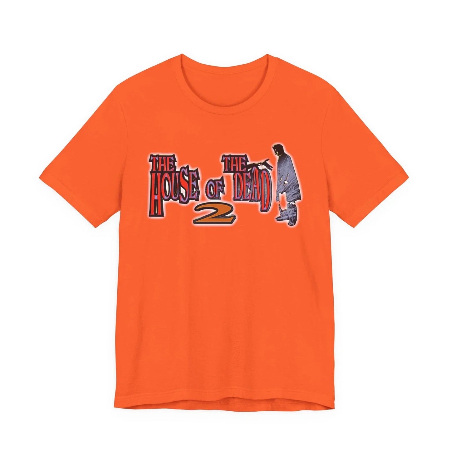 The House of the Dead 2 Sega Dreamcast Arcade Unisex Jersey Short Sleeve Tee Unisex T-shirt, Sweatshirt, Hoodie, Long Sleeve Tee - T-Shirt, Sweatshirt, Hoodie