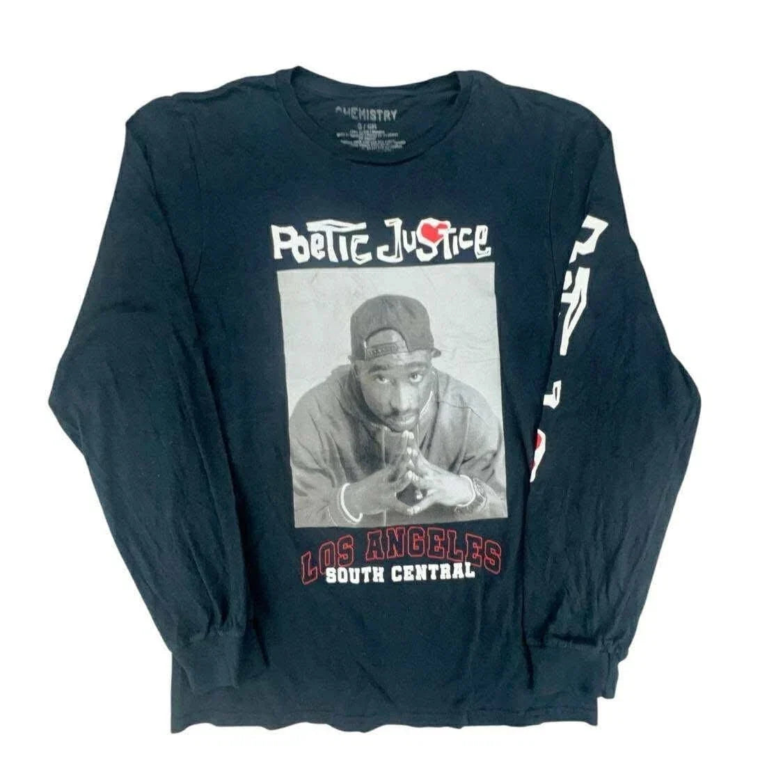 Poetic Justice Tupac Shakur Los Angeles South Central Long Sleeve T Shirt Small Unisex T-shirt, Sweatshirt, Hoodie, Long Sleeve Tee - T-Shirt, Sweatshirt, Hoodie