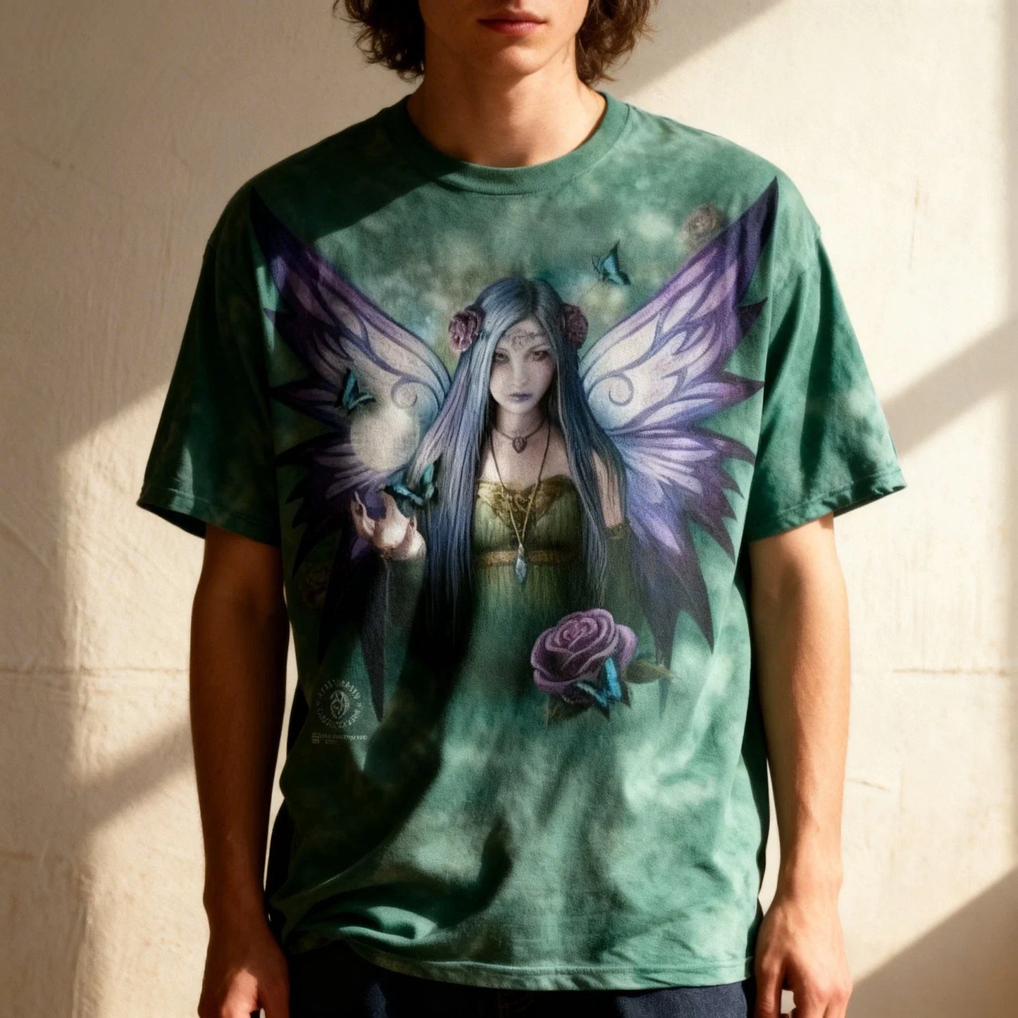 The Mountain Mystic Aura Fairy Butterfly Dragon Magical Ann Stokes T-Shirt S-5X Unisex T-shirt, Sweatshirt, Hoodie, Long Sleeve Tee - T-Shirt, Sweatshirt, Hoodie
