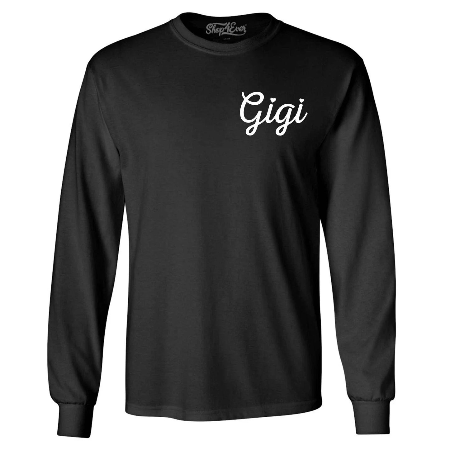 Gigi Grandma Pocket Size Long Sleeve Mothers Day Gift Gran Granny Mom Mum Shirt Unisex T-shirt, Sweatshirt, Hoodie, Long Sleeve Tee - T-Shirt, Sweatshirt, Hoodie