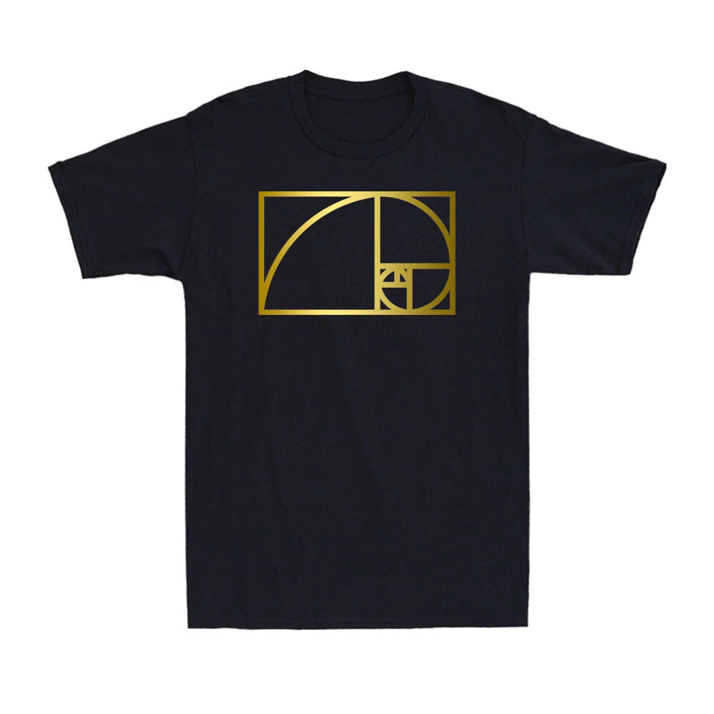 Fibonacci's The Golden Spiral Sacred Geometry Magic Symbol Novelty Men's T-Shirt Unisex T-shirt, Sweatshirt, Hoodie, Long Sleeve Tee - T-Shirt, Sweatshirt, Hoodie