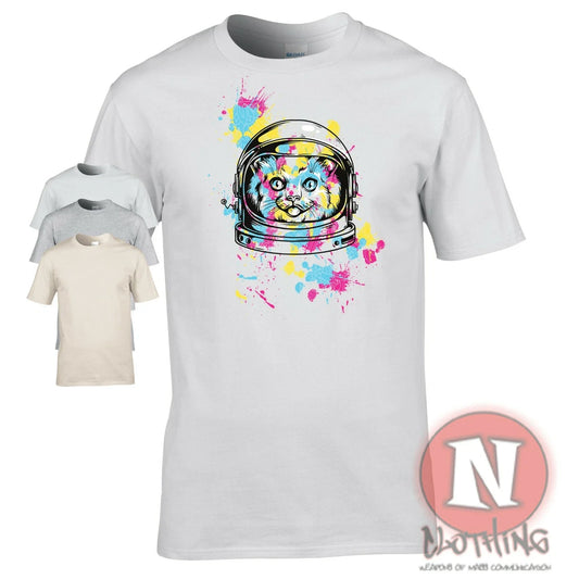 astronaut cat t shirt Unisex T-shirt, Sweatshirt, Hoodie, Long Sleeve Tee - T-Shirt, Sweatshirt, Hoodie