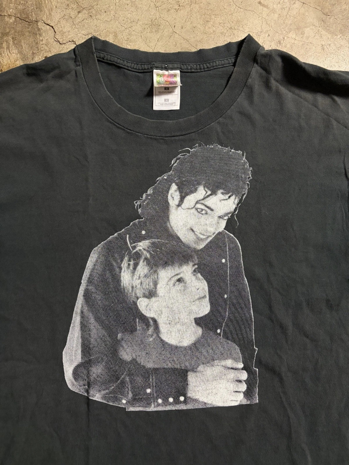 Vintage Rotten Cotton Shirt L 90s 00s Michael Jackson Boy Large Grail Offensive Unisex T-shirt, Sweatshirt, Hoodie, Long Sleeve Tee - T-Shirt, Sweatshirt, Hoodie