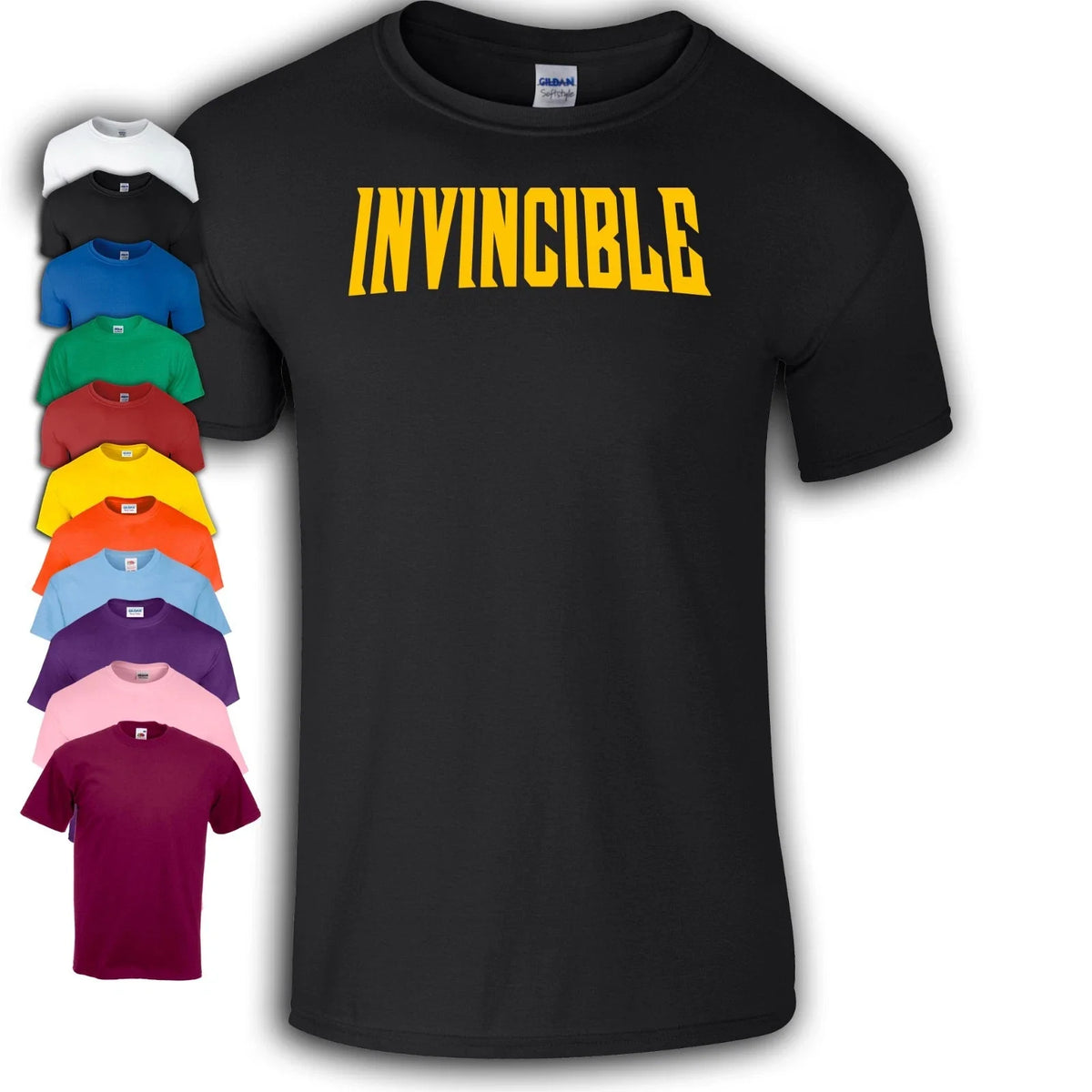 Invincible T-Shirt Unisex T-shirt, Sweatshirt, Hoodie, Long Sleeve Tee - T-Shirt, Sweatshirt, Hoodie
