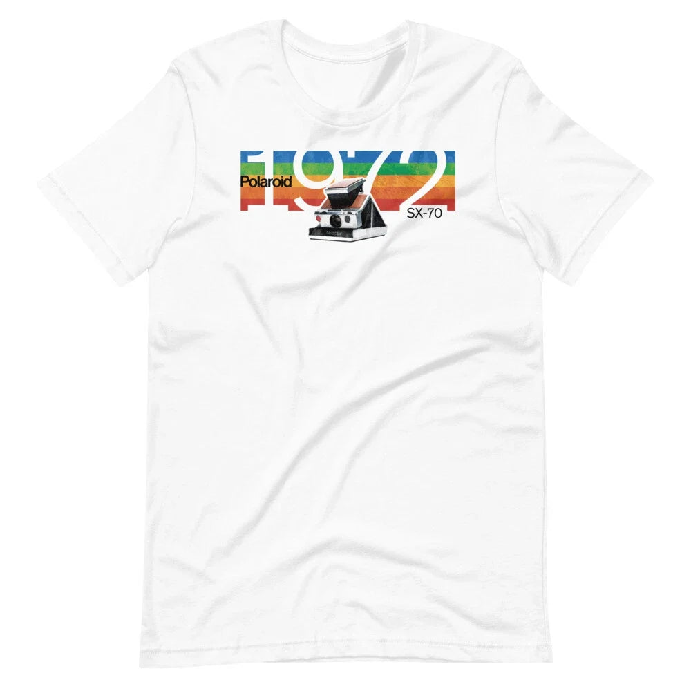 1972 POLAROID SX-70 Vintage Camera Tee Shirt Short-Sleeve Unisex T-Shirt Unisex T-shirt, Sweatshirt, Hoodie, Long Sleeve Tee - T-Shirt, Sweatshirt, Hoodie