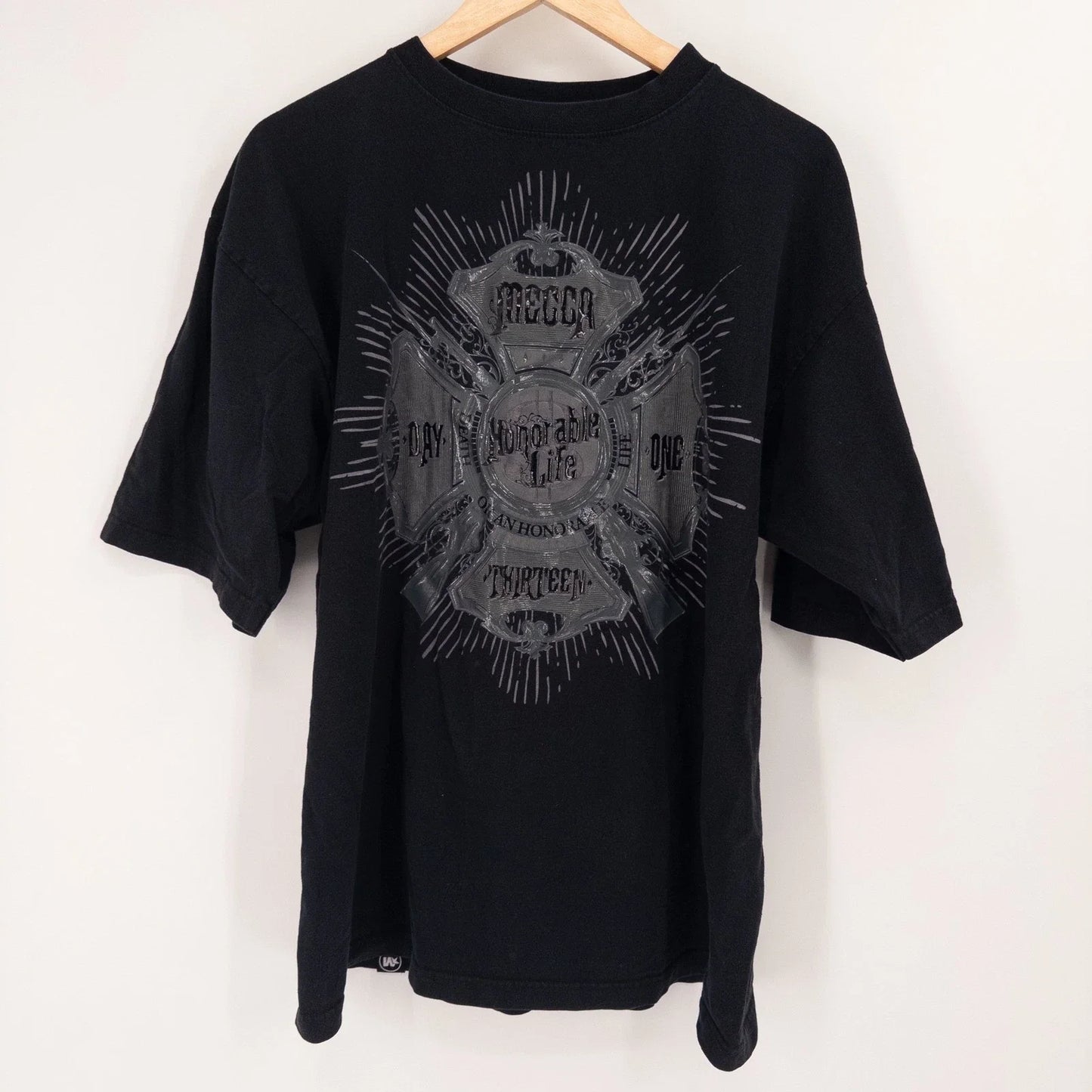 Y2K Mecca Apparel Graphic T-Shirt Black Oversized Baggy Streetwear 00s Hip Hop Unisex T-shirt, Sweatshirt, Hoodie, Long Sleeve Tee - T-Shirt, Sweatshirt, Hoodie