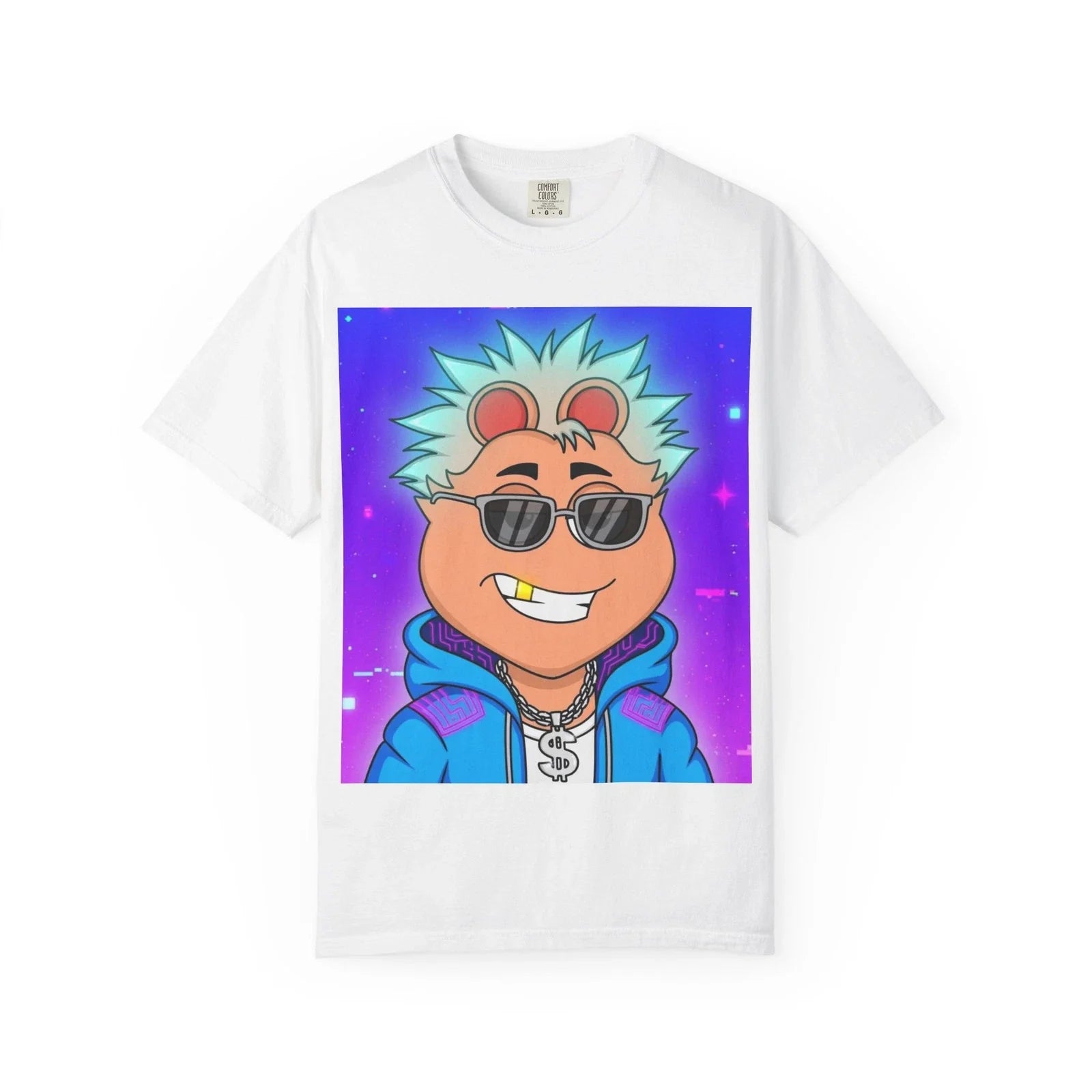 Cool Bear Character T-Shirt | Cartoon Streetwear, Sunglasses Unisex T-shirt, Sweatshirt, Hoodie, Long Sleeve Tee - T-Shirt, Sweatshirt, Hoodie