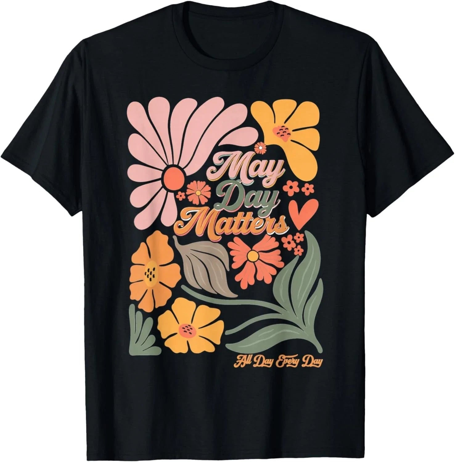 Funny Boho May Day Matters Protest May Tee Gift Unisex T-Shirt Unisex T-shirt, Sweatshirt, Hoodie, Long Sleeve Tee - T-Shirt, Sweatshirt, Hoodie