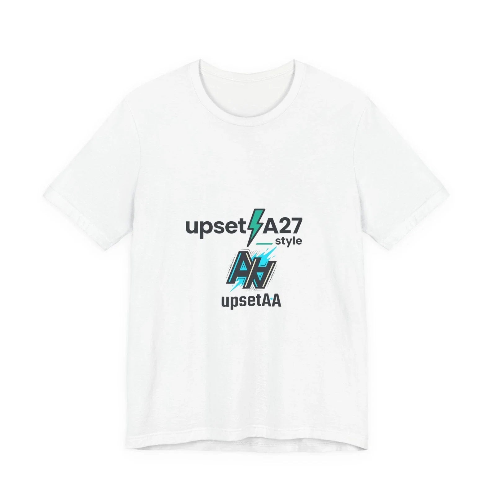 upsetA27 lightning logo T-Shirt | upsetAA graphic tee Unisex T-shirt, Sweatshirt, Hoodie, Long Sleeve Tee - T-Shirt, Sweatshirt, Hoodie