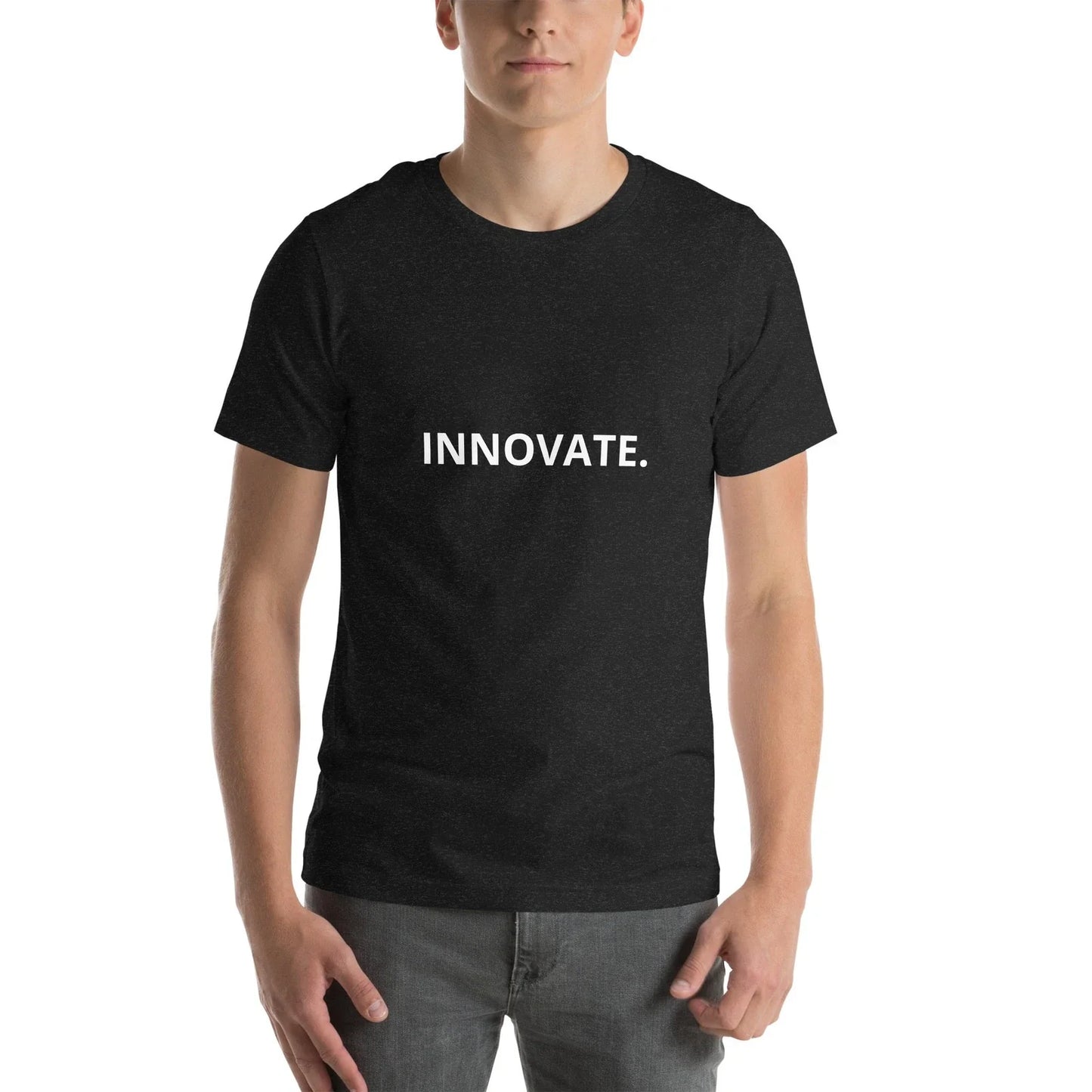 INNOVATE Minimalist Unisex T-Shirt  Bella + Canvas 3001 Unisex T-shirt, Sweatshirt, Hoodie, Long Sleeve Tee - T-Shirt, Sweatshirt, Hoodie