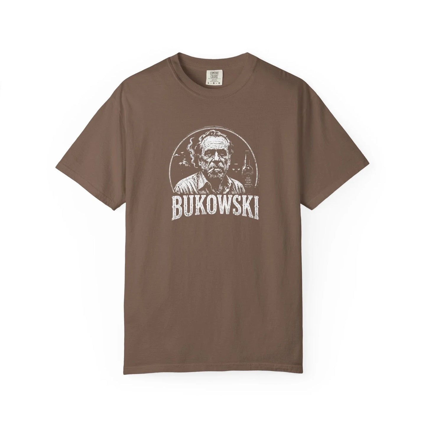 Charles Bukowski Literary Graphic Tee Vintage Author Shirt Unisex T-shirt, Sweatshirt, Hoodie, Long Sleeve Tee - T-Shirt, Sweatshirt, Hoodie