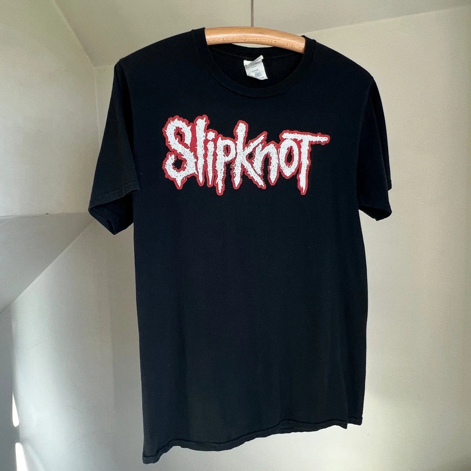 Slipknot Band Tee Shirt Mens Small Black Graphic Print Rock Short Sleeve Unisex T-shirt, Sweatshirt, Hoodie, Long Sleeve Tee - T-Shirt, Sweatshirt, Hoodie