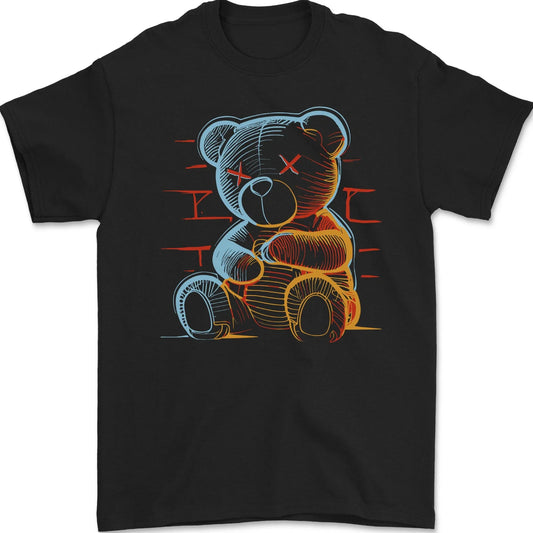 An Urban Teddy Bear Mens T-Shirt 100% Cotton Unisex T-shirt, Sweatshirt, Hoodie, Long Sleeve Tee - T-Shirt, Sweatshirt, Hoodie