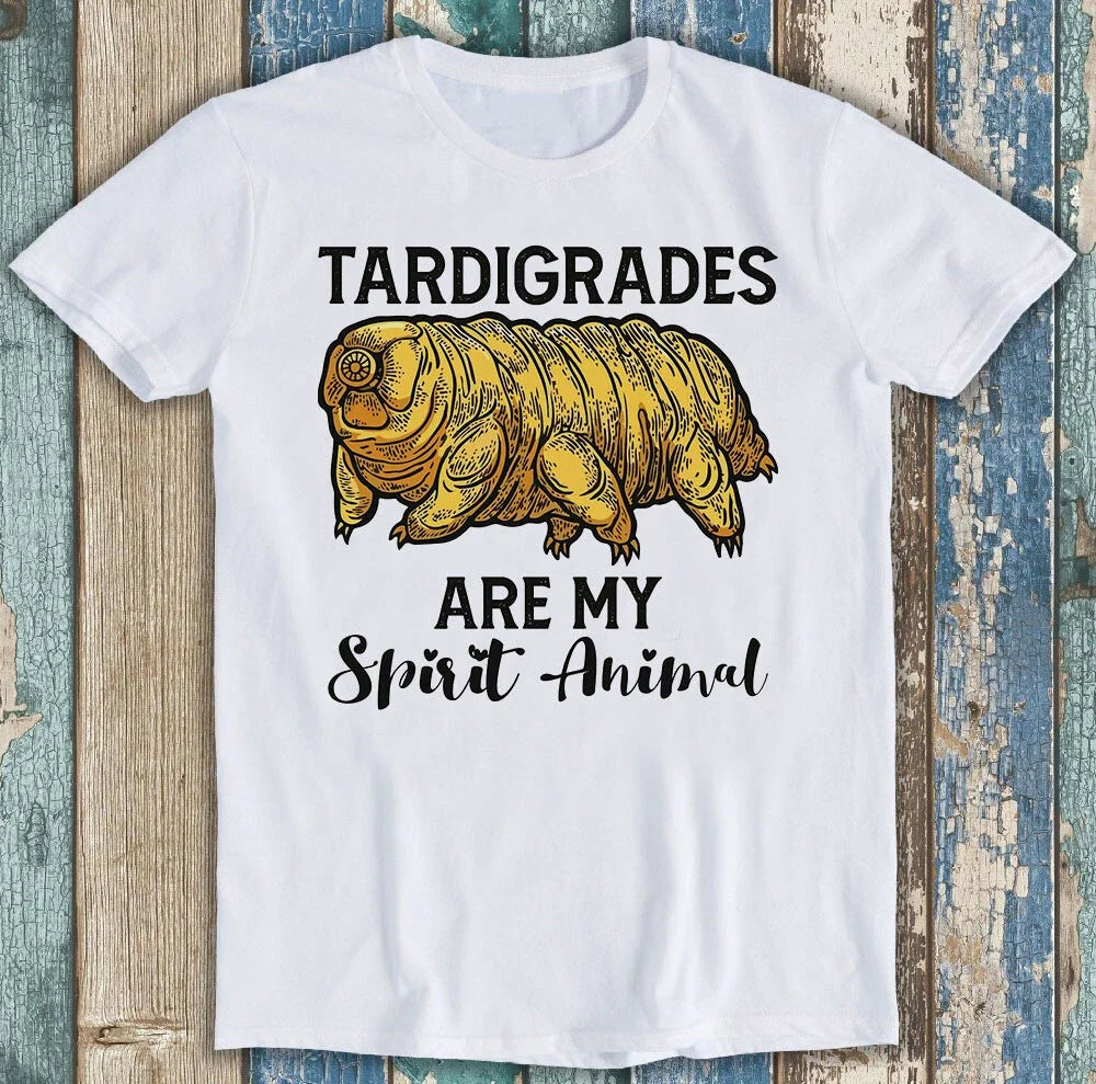 Tardigrades Are My Spirit Animal Funny Retro Unisex Gift Tee T Shirt M1329 Unisex T-shirt, Sweatshirt, Hoodie, Long Sleeve Tee - T-Shirt, Sweatshirt, Hoodie