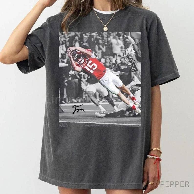 Vintage 90s Football - Fernando Mendoza Graphic Shirt - Unisex Tee Fan Gift Unisex T-shirt, Sweatshirt, Hoodie, Long Sleeve Tee - T-Shirt, Sweatshirt, Hoodie
