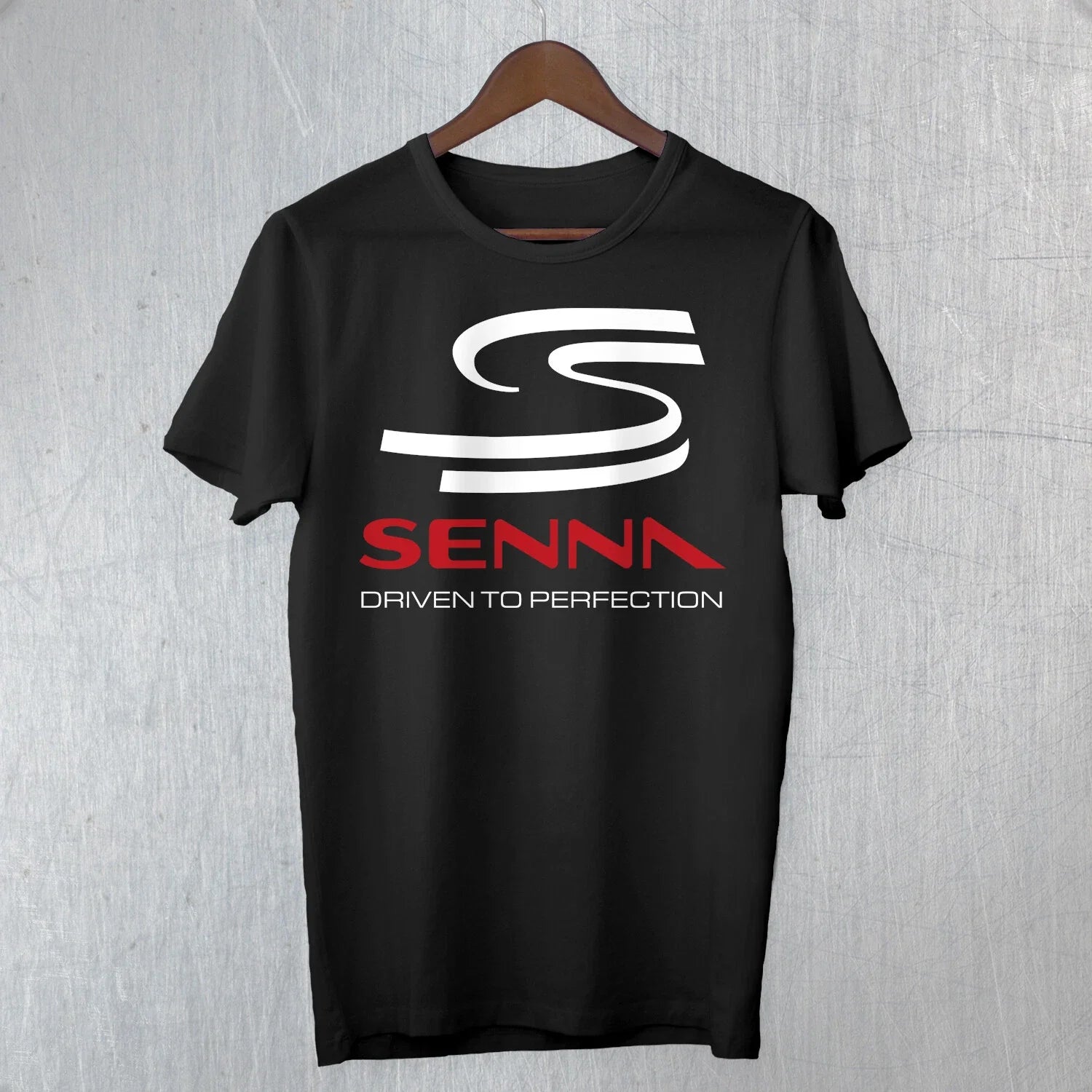 SENNA Ayrton Legend Driver F1 Driven To Perfection ART Tribute T-Shirt Unisex T-shirt, Sweatshirt, Hoodie, Long Sleeve Tee - T-Shirt, Sweatshirt, Hoodie