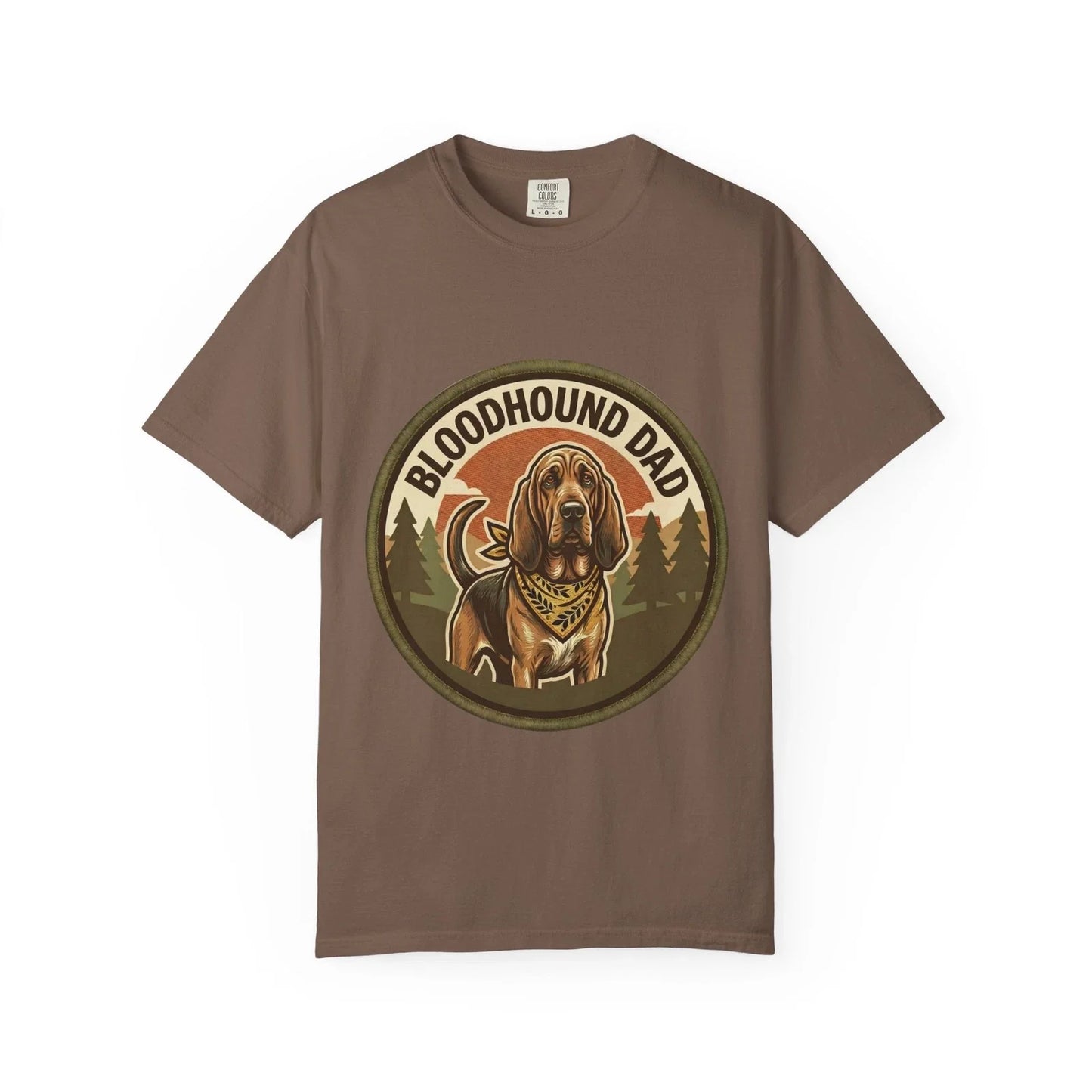 Bloodhound Dad T-Shirt Hound Dog Dad Gift Men Graphic Tee Fathers Day Vintage Unisex T-shirt, Sweatshirt, Hoodie, Long Sleeve Tee - T-Shirt, Sweatshirt, Hoodie