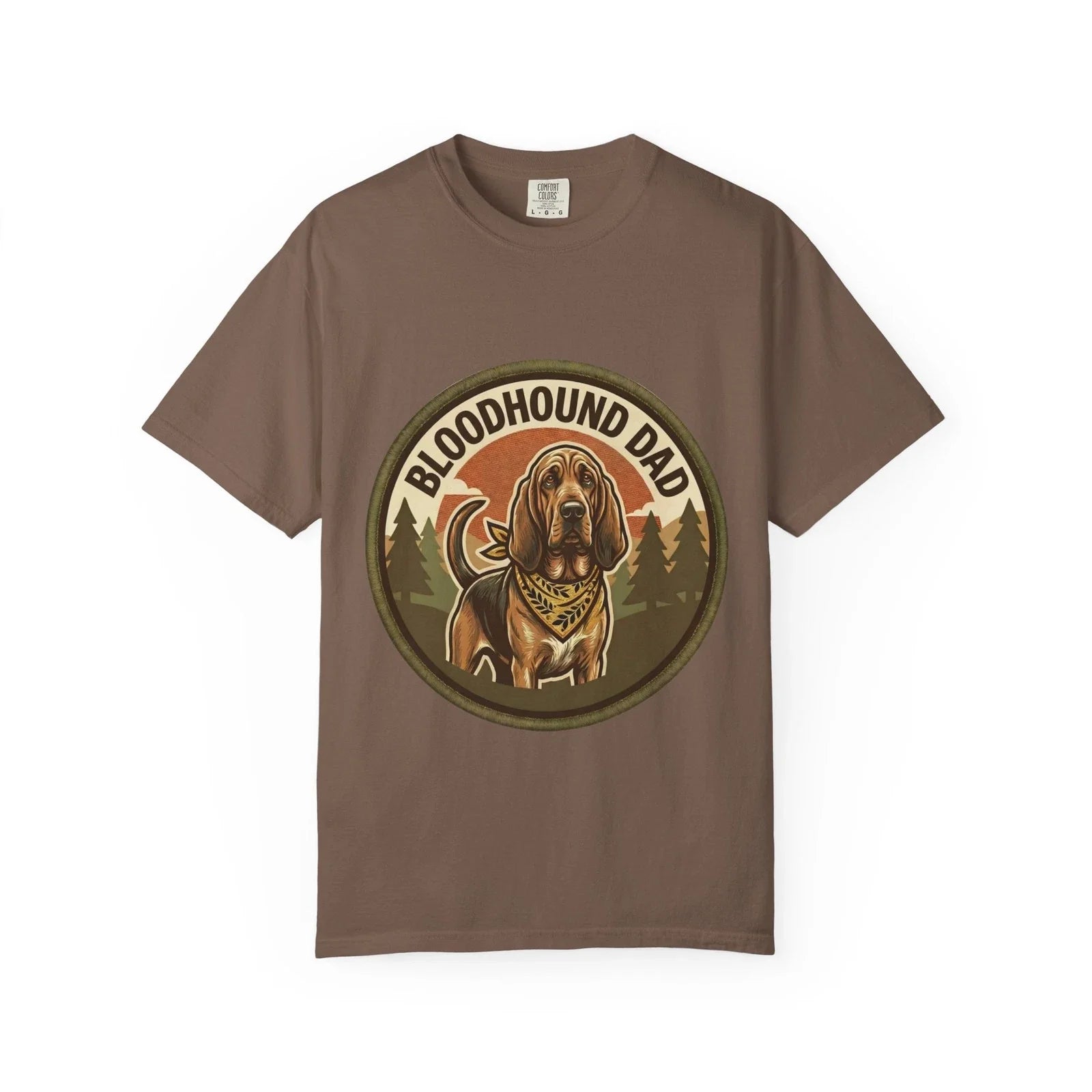 Bloodhound Dad T-Shirt Hound Dog Dad Gift Men Graphic Tee Fathers Day Vintage Unisex T-shirt, Sweatshirt, Hoodie, Long Sleeve Tee - T-Shirt, Sweatshirt, Hoodie