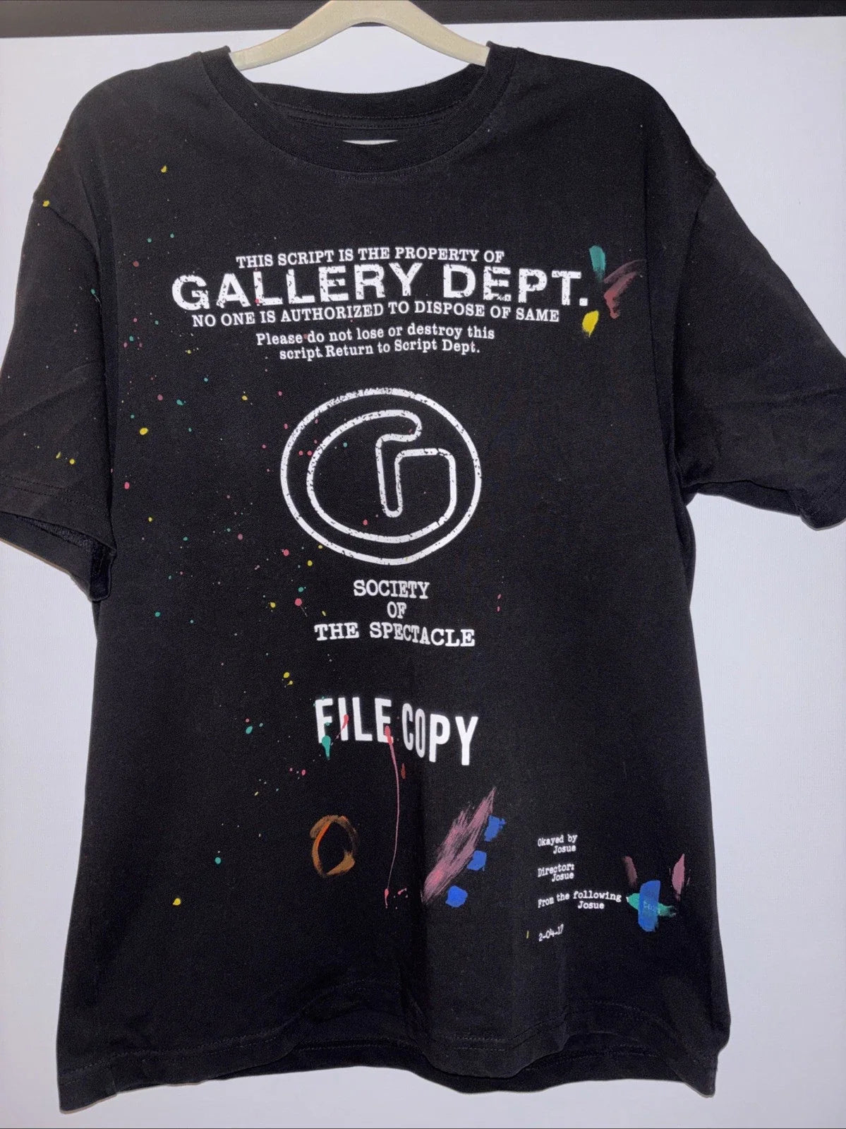 gallery dept. t shirt black Unisex T-shirt, Sweatshirt, Hoodie, Long Sleeve Tee - T-Shirt, Sweatshirt, Hoodie
