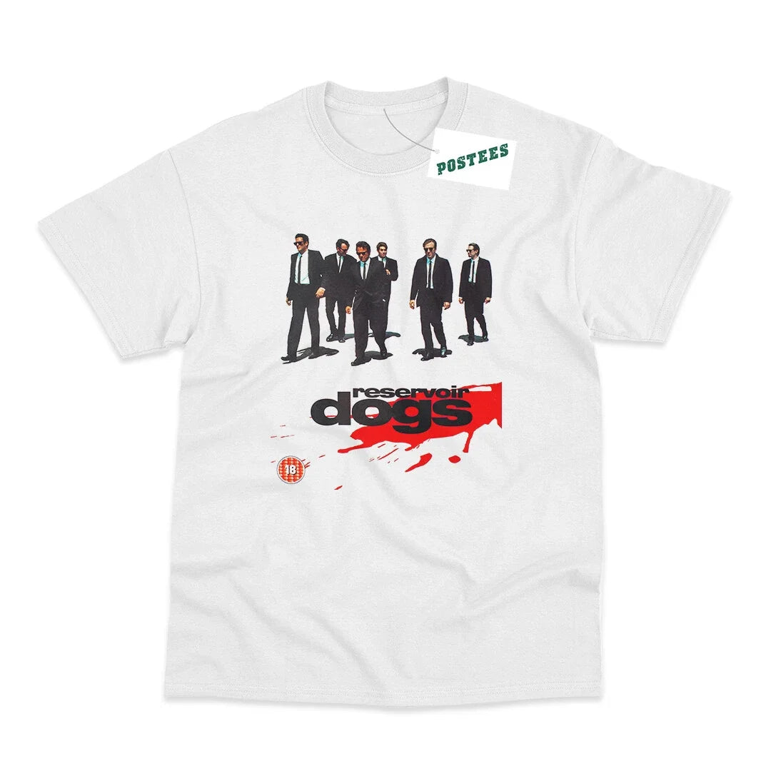 Retro Movie Poster Inspired by Reservoir Dogs Direct To Garment Printed T-Shirt Unisex T-shirt, Sweatshirt, Hoodie, Long Sleeve Tee - T-Shirt, Sweatshirt, Hoodie