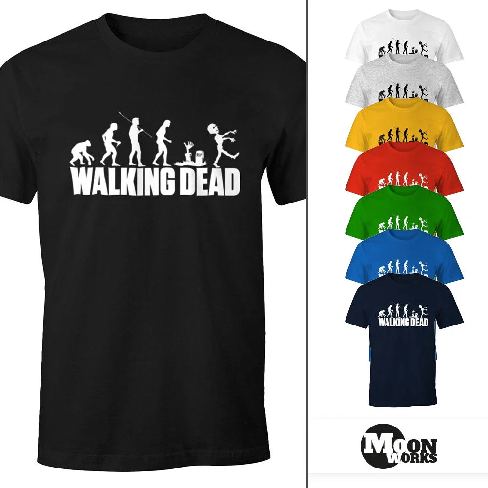 Men's T-Shirt - Walking Dead Zombie Revolution - Comfort Fit MoonWorks Unisex T-shirt, Sweatshirt, Hoodie, Long Sleeve Tee - T-Shirt, Sweatshirt, Hoodie