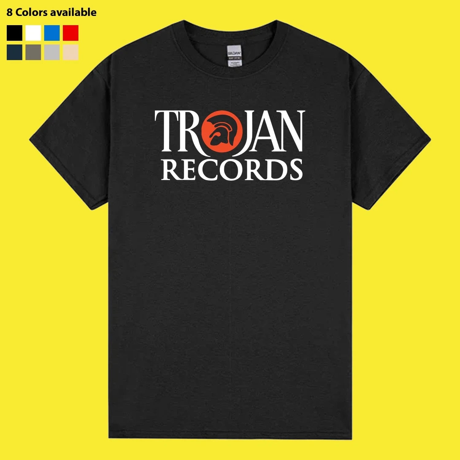 New Shirt TROJAN Records Logo T-Shirt Funny Made In USA S - 5XL Unisex T-shirt, Sweatshirt, Hoodie, Long Sleeve Tee - T-Shirt, Sweatshirt, Hoodie