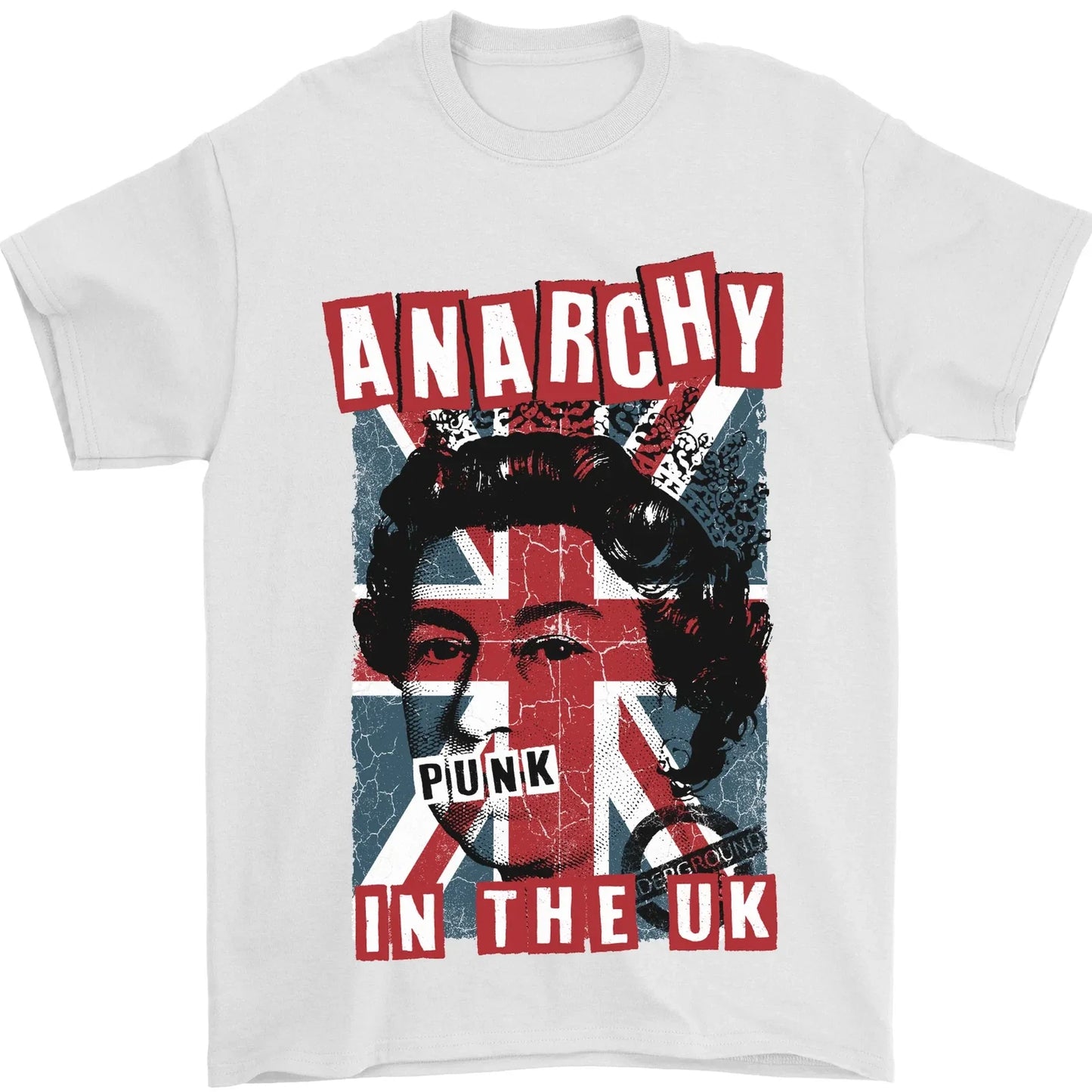 Anarchy in the UK Punk Music Rock Mens T-Shirt 100% Cotton Unisex T-shirt, Sweatshirt, Hoodie, Long Sleeve Tee - T-Shirt, Sweatshirt, Hoodie