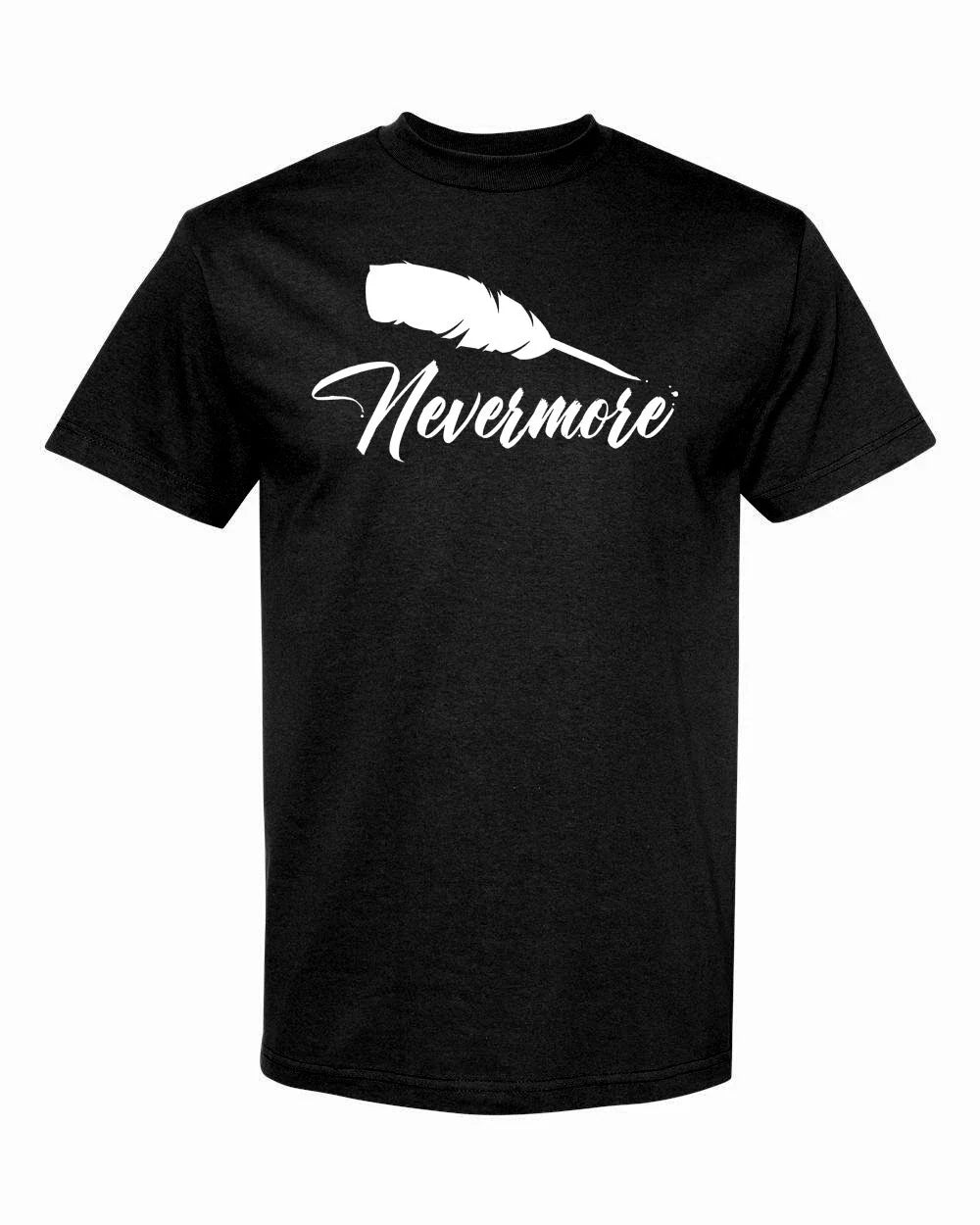 EDGAR ALLAN POE Nevermore T-Shirt Multi Colors S-XXL FREE S&H! goth horror Unisex T-shirt, Sweatshirt, Hoodie, Long Sleeve Tee - T-Shirt, Sweatshirt, Hoodie